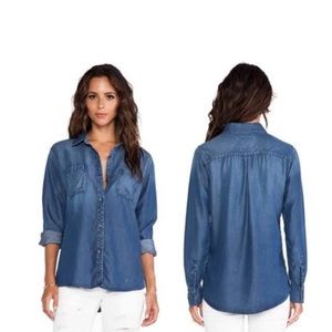 Rails Chambray Carter Dark Vintage Wash S